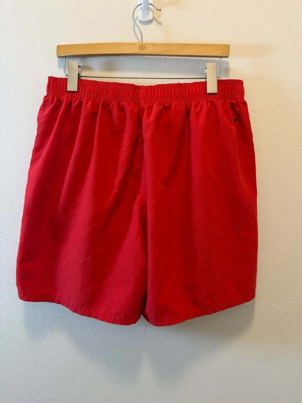 Nike Men's Red Volley Swim Shorts with Side Logo Size XXL